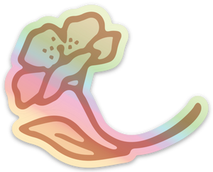 single flower sticker