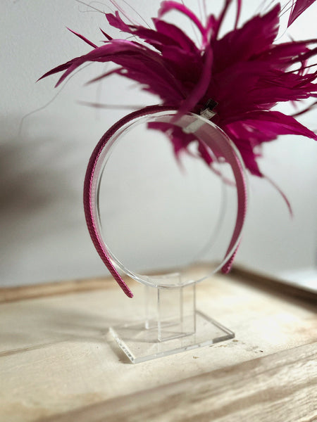 Fuchsia Fascinator