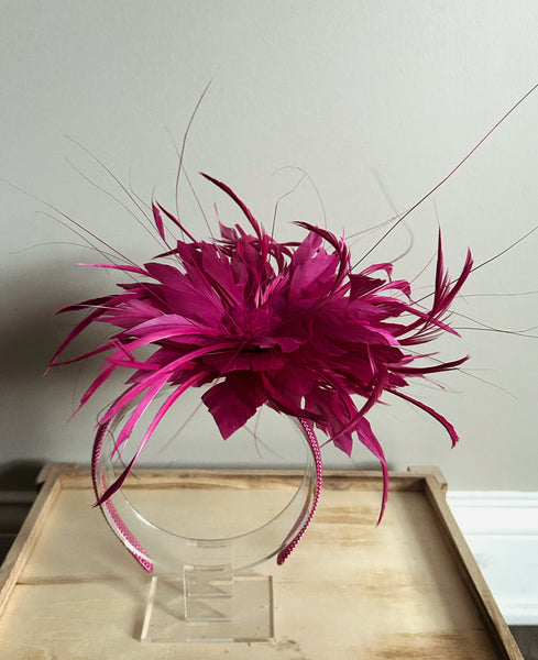 Fuchsia Fascinator