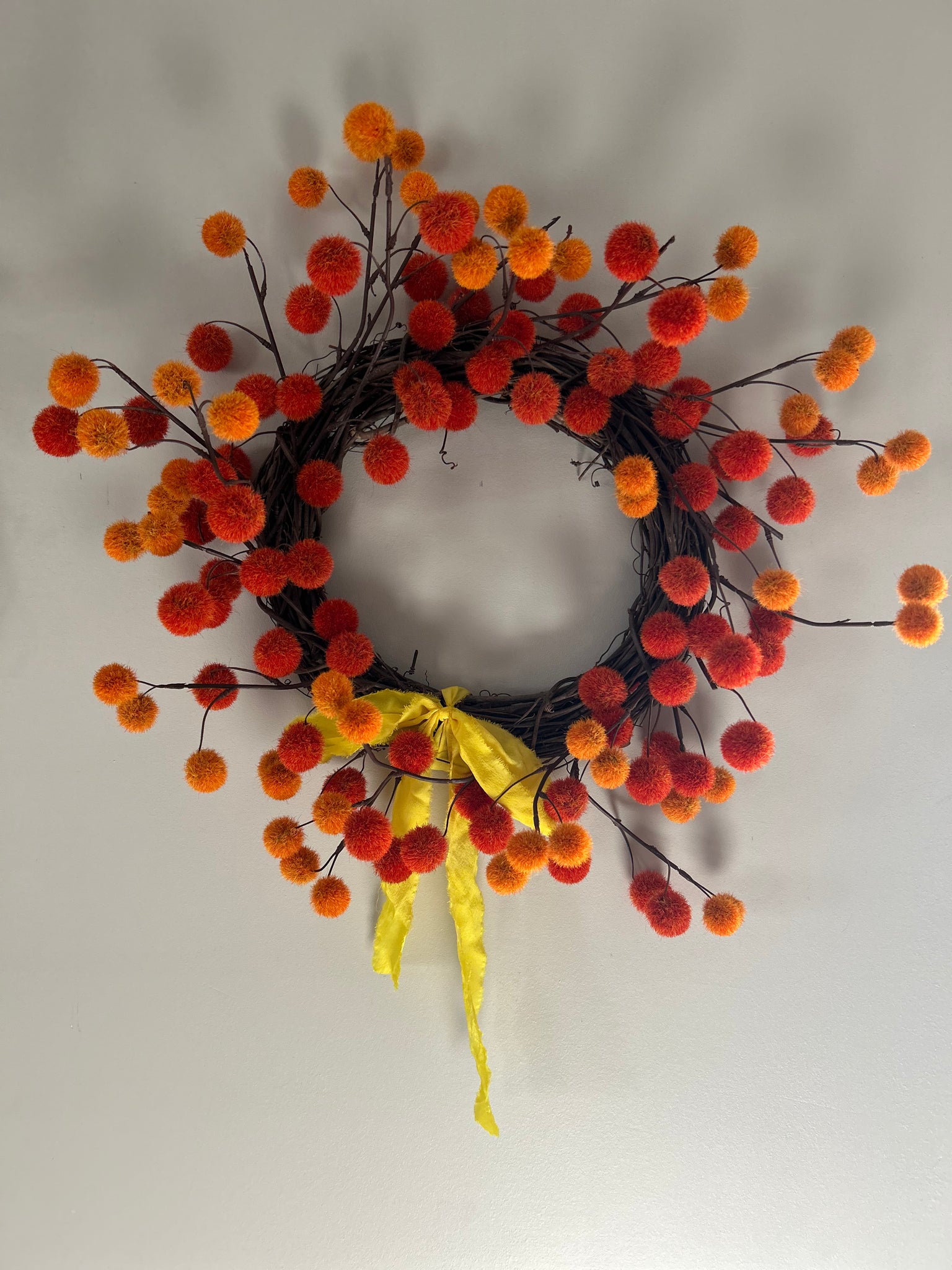 POP! silk fall wreath