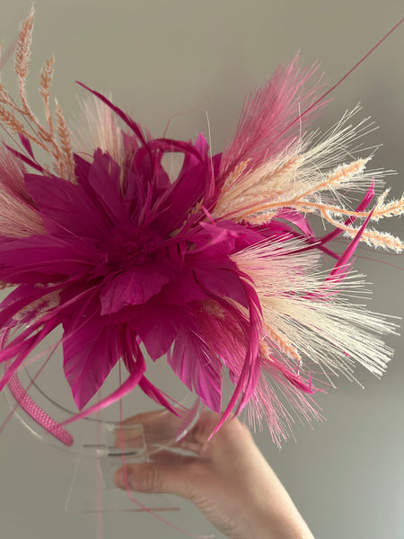 Fuchsia Fascinator