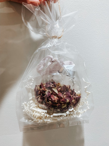 dried flower ornament