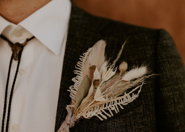 dried boutonniere